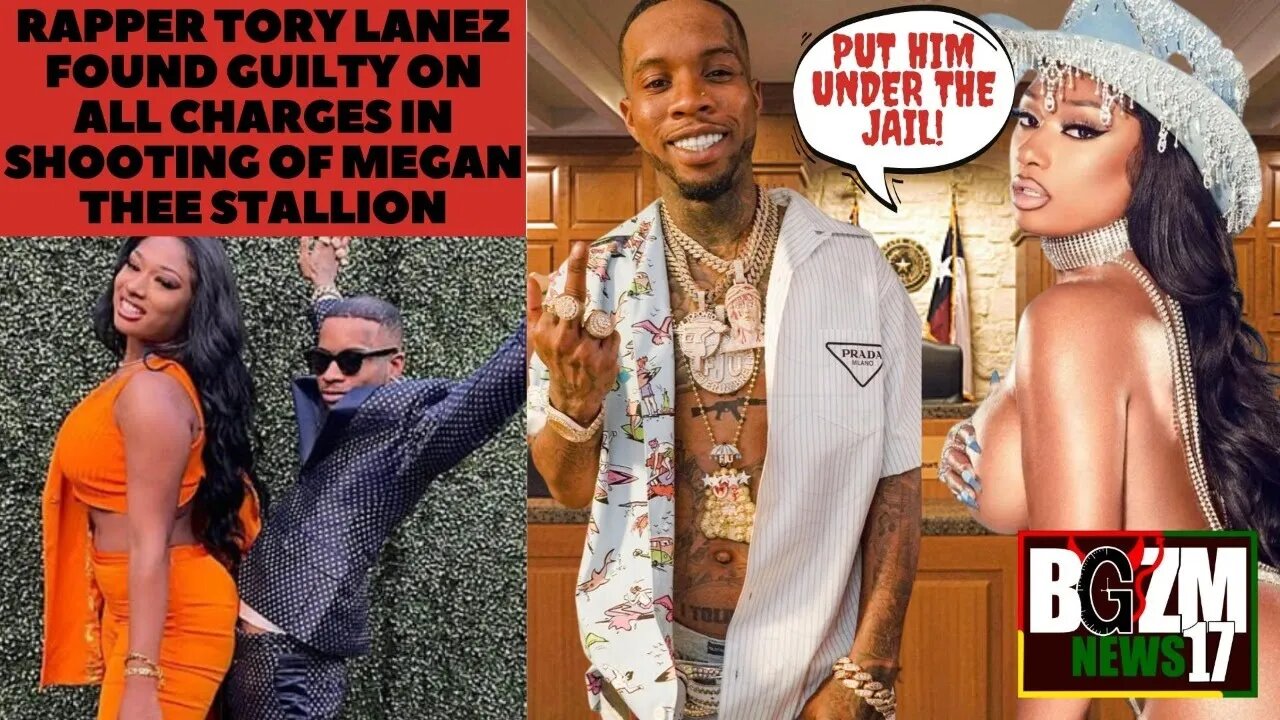 Rapper Tory Lanez found guilty on all charges in shooting of Megan Thee Stallion