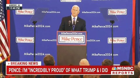 Mike Pence campaign launch goes horribly wrong