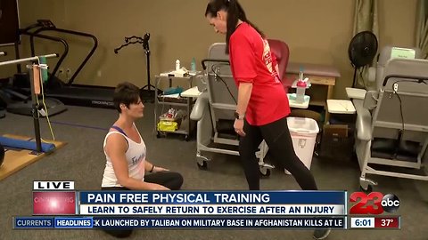 Learn to safely return to exercise after an injury