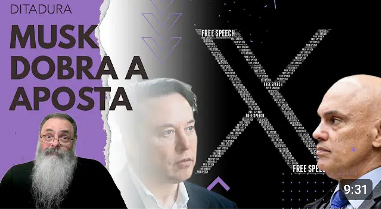 XANDÃO tells TWITTER to BLOCK ACCOUNTS without REASON or LEGAL PRECEPT and MUSK says he WILL NOT BL