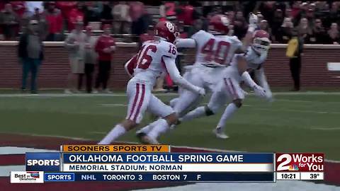 Record crowd of 50,000+ attends 2018 Oklahoma Football Spring Game