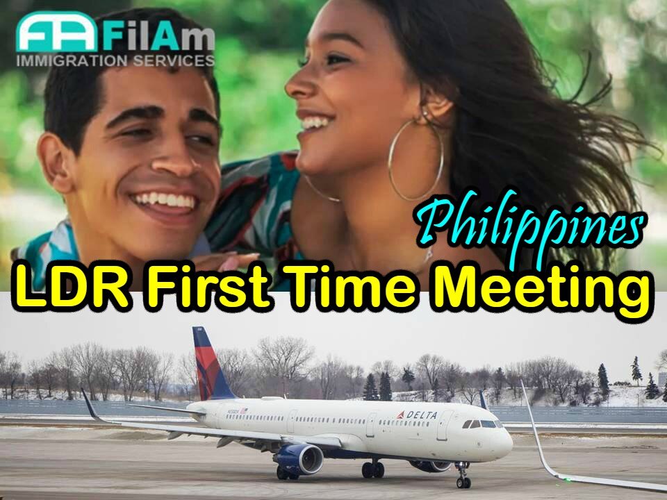 LDR first time meeting Philippines