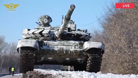 Ukraine's Capital Kiev Destroys 280 Russian Tanks With US Javelin Missiles Near