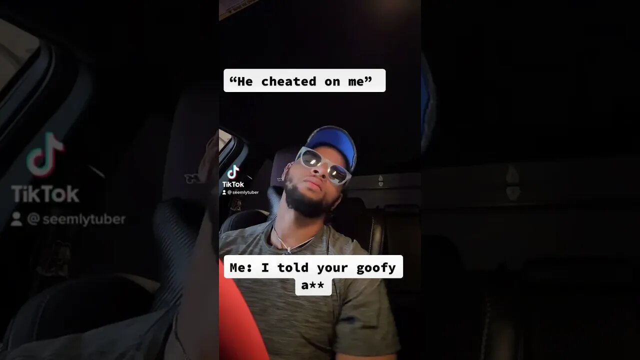 Like Stink Stink I Told You He Would Cheat #seemlytuber #trending #shortvideo #tikok