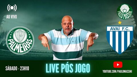 DEPOIS DO JOGO PALMEIRAS 3 X 0 AVAÍ. AO VIVO. COLETIVA ABEL FERREIRA. FALTA POUCO.