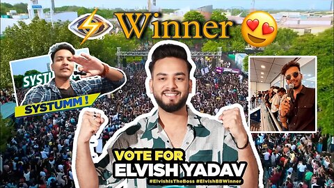 Vote for ELVISH YADAV 🔥 #systummm @ElvishYadavVlogs