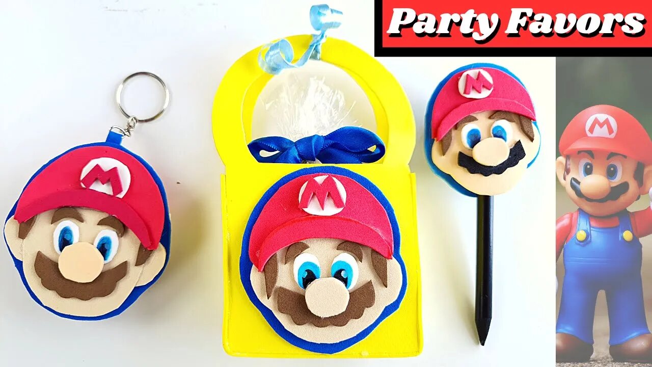 DIY - How to Make Super Mario Party Favors: Fun and Easy Ideas