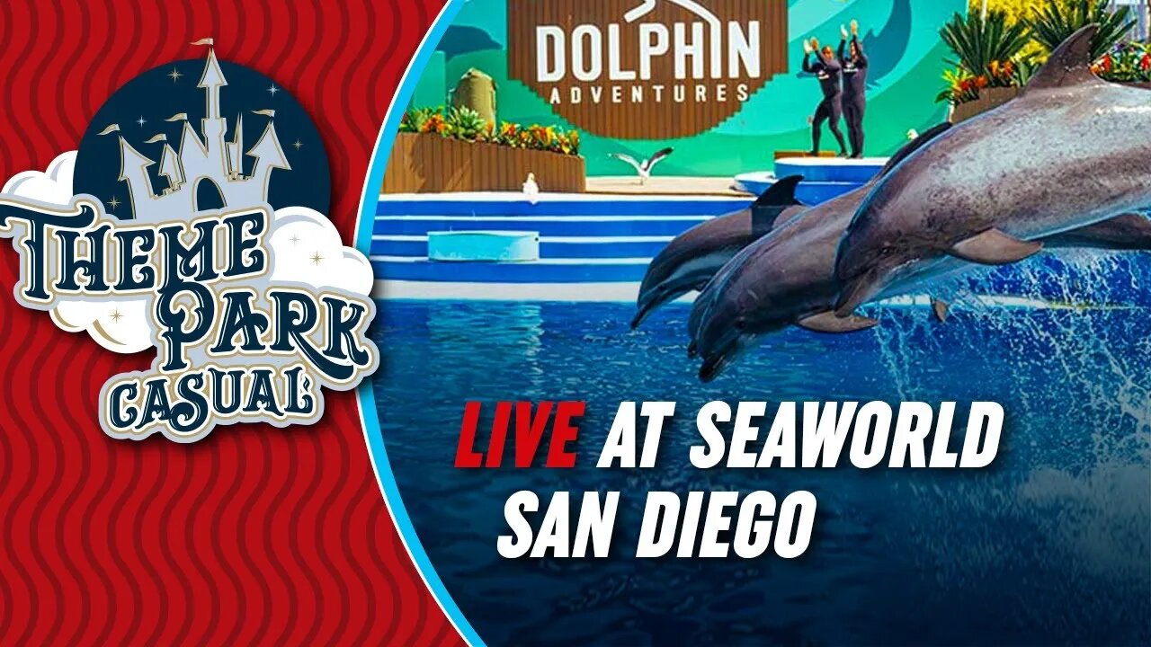 LIVE at SeaWorld San Diego | Stroll through the park