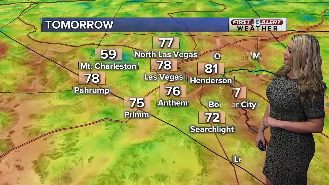 13 First Alert Las Vegas evening forecast | Oct. 11, 2019