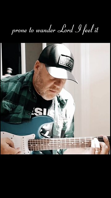 COME THOU FOUNT #electricguitar #hymn #ambient #chill #worship #shorts