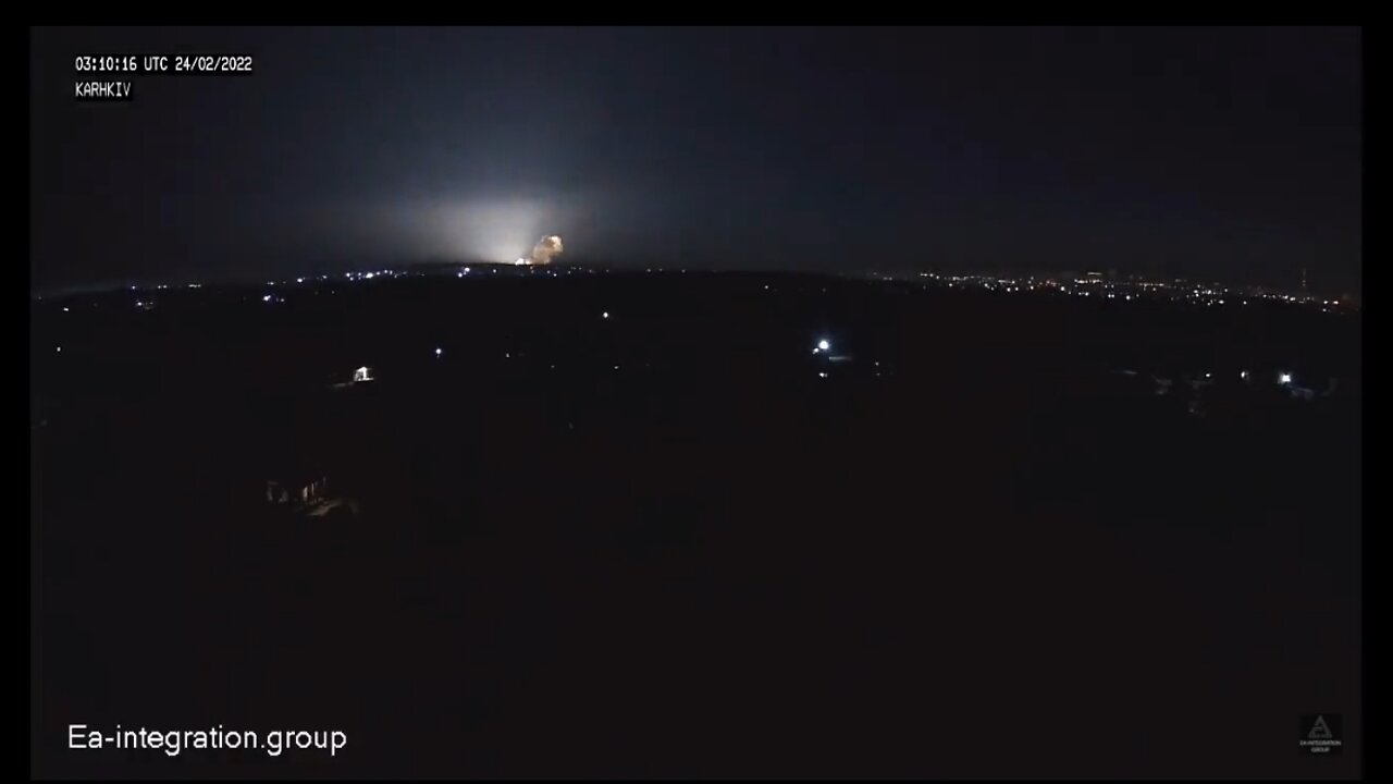 Explosions In Kharkiv, Ukraine