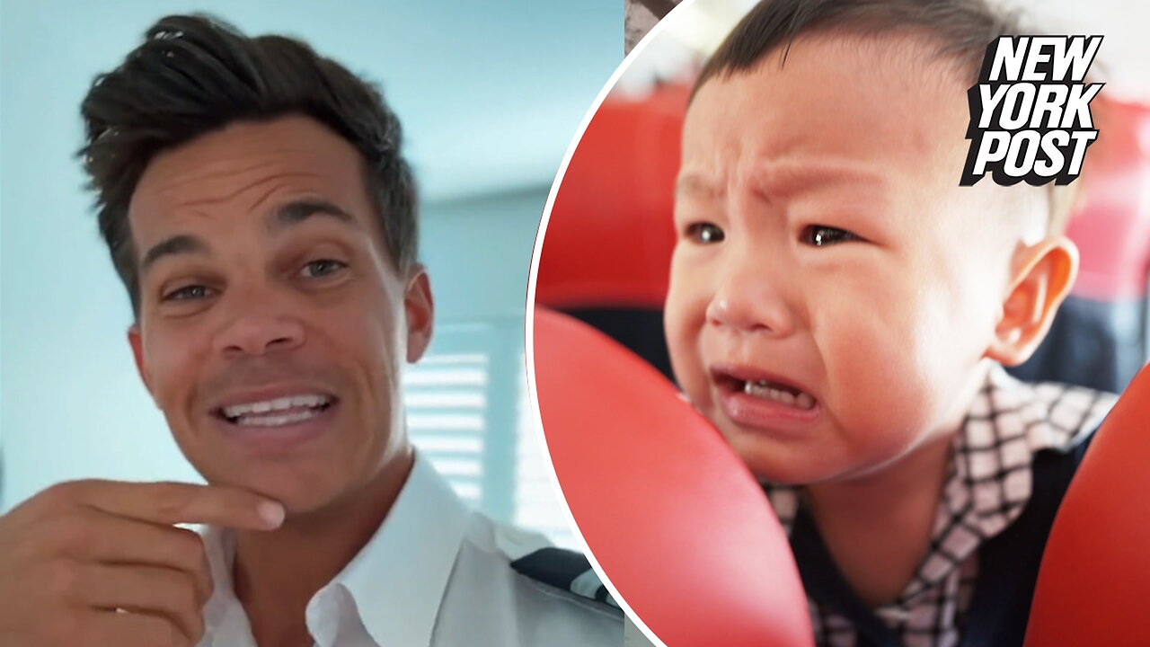 Pilot shares tricks to stop baby crying on plane which parents say work 'every time'