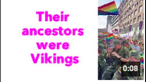 Their ancestors were Vikings
