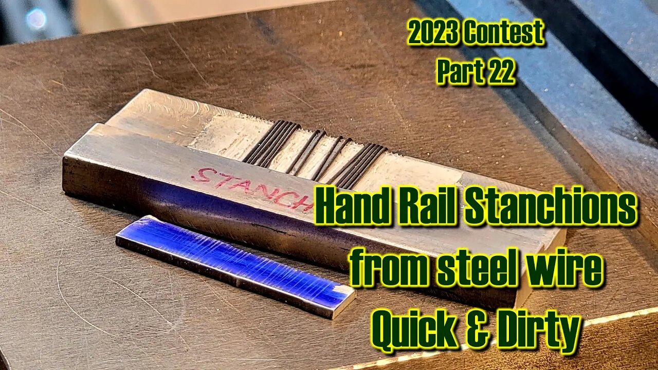 2023 22 Handrail Stanchions Quick & Dirty