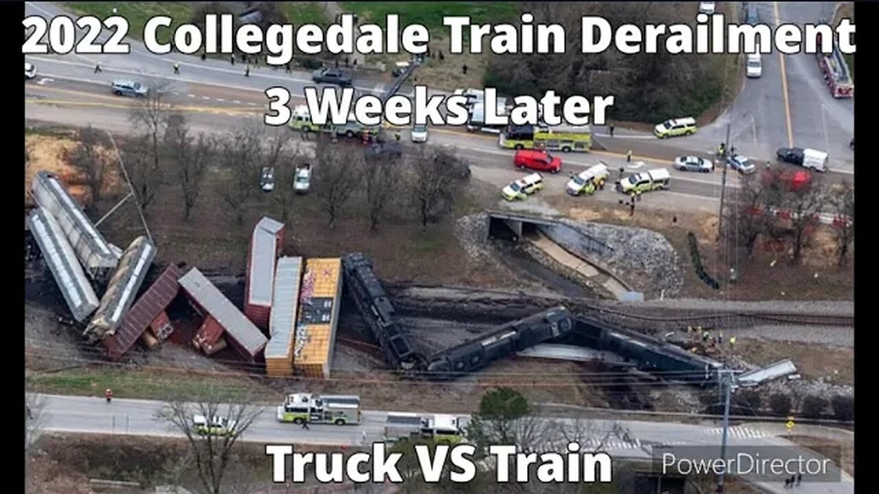 Train Wrecks: 2022 Collegedale Train Derailment 3 Weeks Later