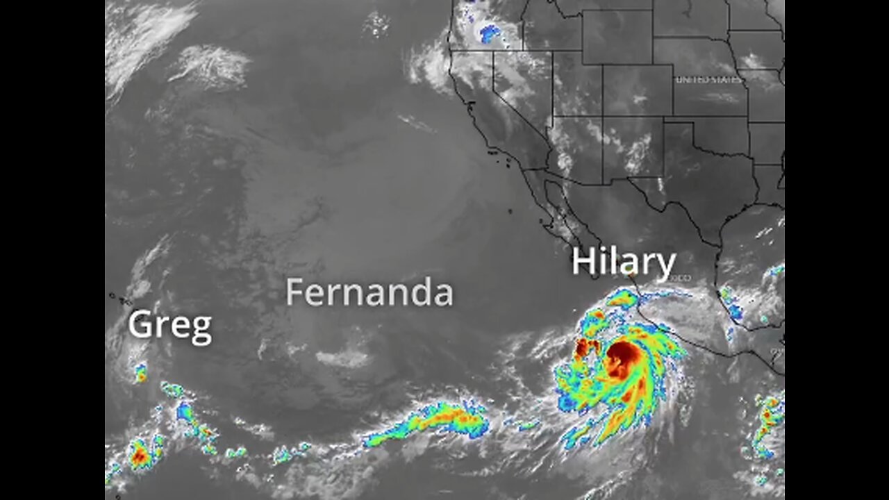 08/17/23 - 1PacificRedwood - Hurricane Hilary Unnatural Formation pt.1