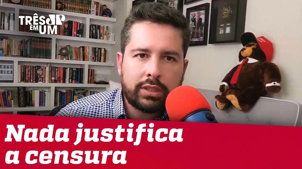 Paulo: Impedimento de Oswaldo Eustáquio de usar as redes sociais tem um nome; censura prévia