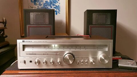 Sharp Optonica Stereo Receiver SA- 5101 Amplifier 1979-82 Demo ~ Liv Dawson - Talk ~ Sony MD Player