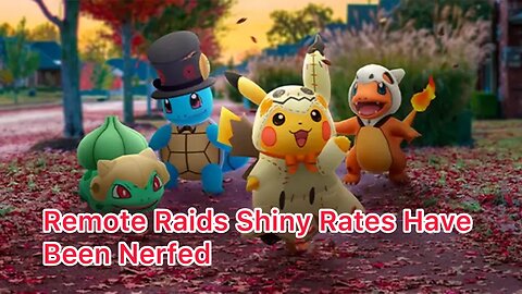 Remote Raids Shiny Rates Have Been Nerfed