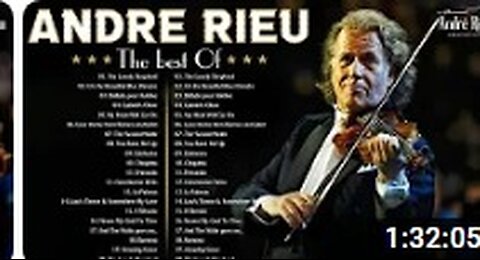 André Rieu Greatest Hits 2024🎵️The Best of André Rieu Violin Playlist 2024🎵️André Rieu Violin Music