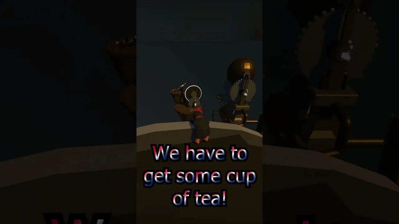 Trolling my friend with his british accent! In Human: Fall Flat!