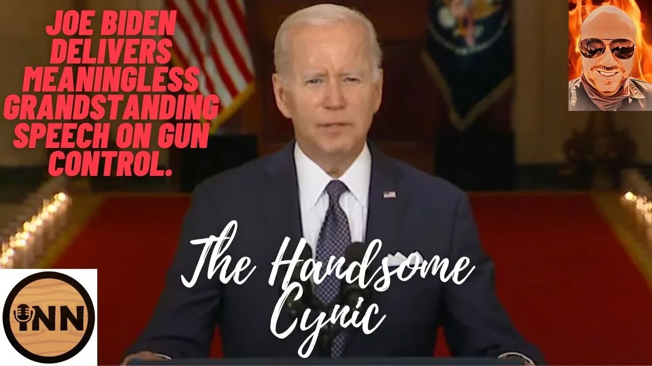 Joe Biden delivers MEANINGLESS GRANDSTANDING speech on #GunControl.