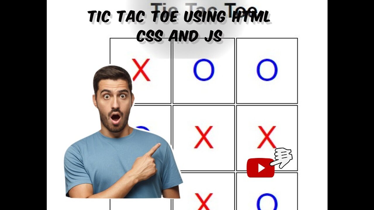 Tic Tac toe game using html css and JavaScript