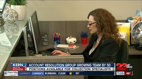 Kern Back in Business: Account Resolution Group growing team by 50