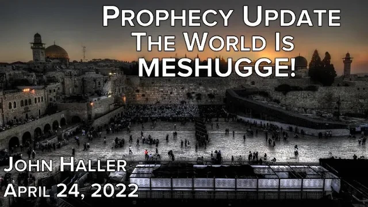 2022 04 24 John Haller's Prophecy Update "The World is Meshugge"