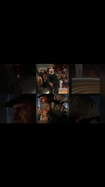 Harrison For hug Ke Huy Quan #oscars2023 #harrisonford #indianajones