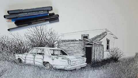 Drawing Abandoned Places