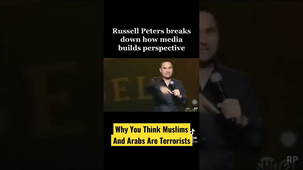 Why You Think Arabs Are Terrorists