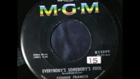 Connie Francis, Joe Sherman - Everybody's Somebody's Fool