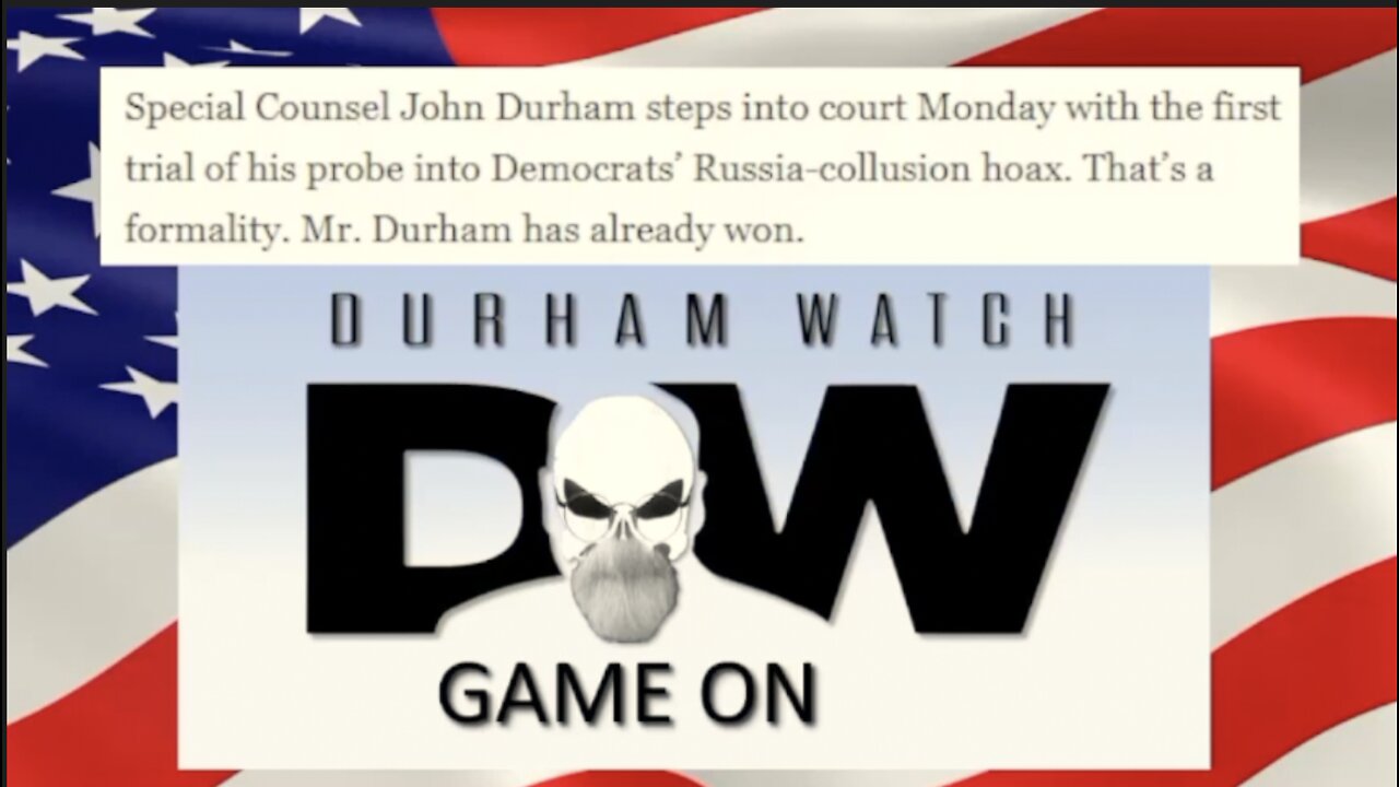 "More Durham Indictments!" - Christian Patriot News 05/14/2022 w/o ADS