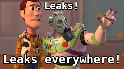 Plugging Up Your Leaks, For Water and Data, Or Rather Applying Troubleshooting to Everything