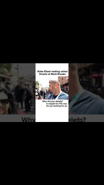 Gabe Eltaeb of Rippaverse Comics Threatening Mark Brooks