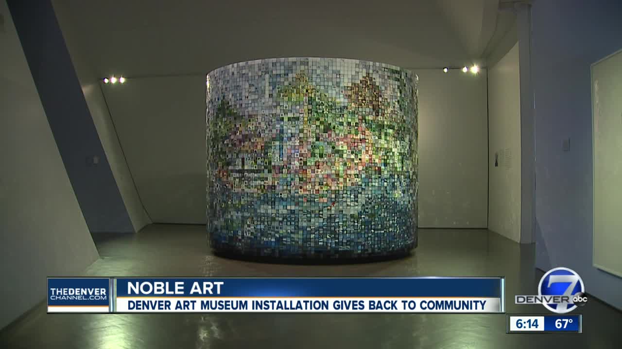 10,000 piece art installation to be given away for free