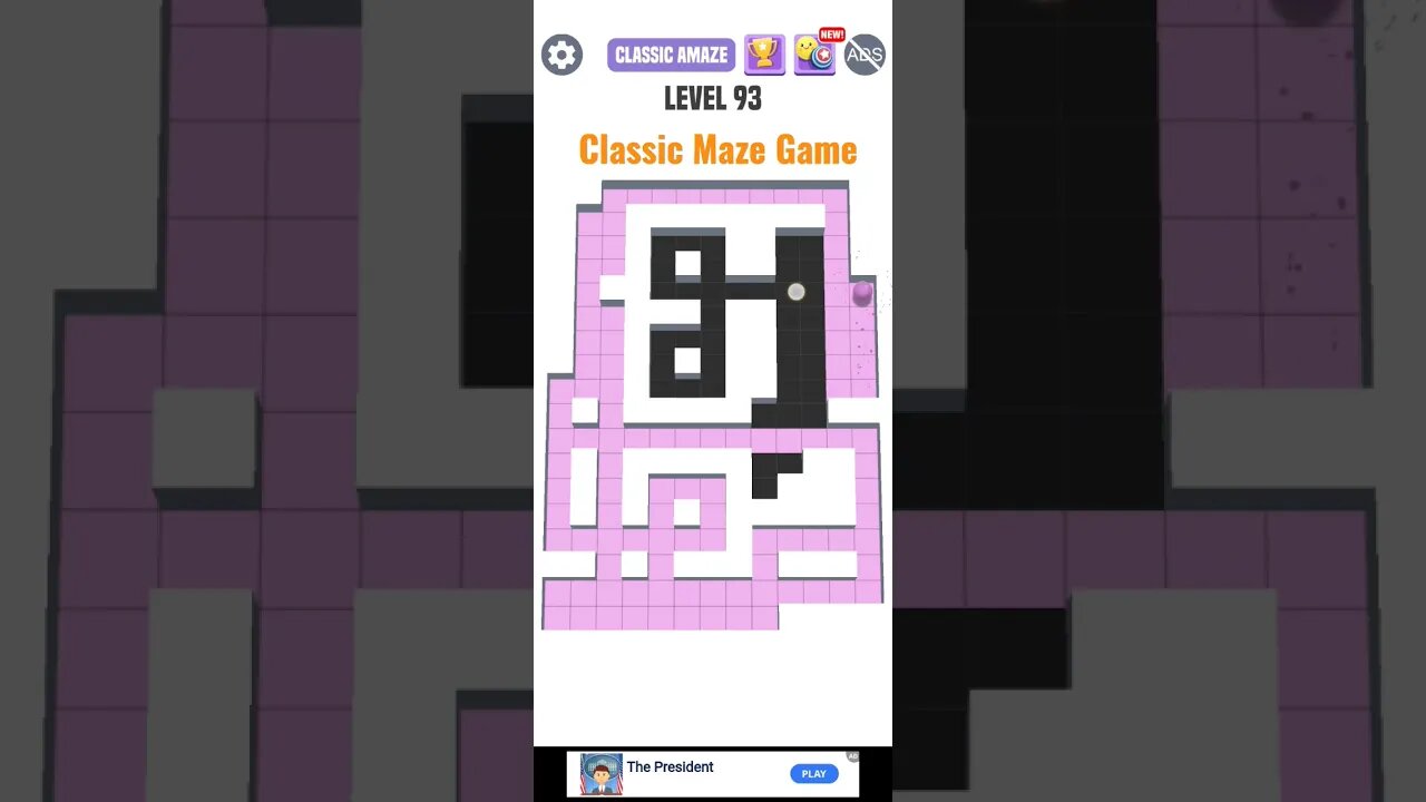 Classic Maze Level 93. #shorts
