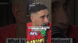 What is Australia’s National Sport? #nrl #afl #jbkshow