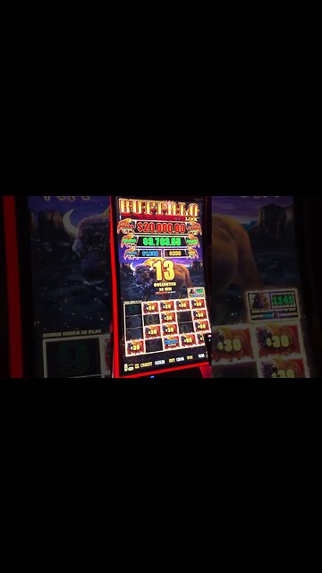 MAXED OUT GRAND JACKPOT! 😬 #lasvegas #buffalolink