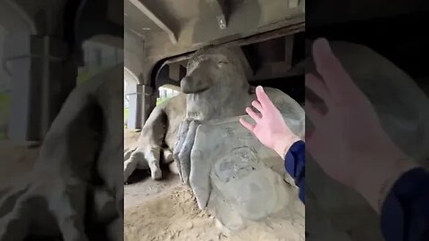 The Troll Hiding Under a Seattle Bridge