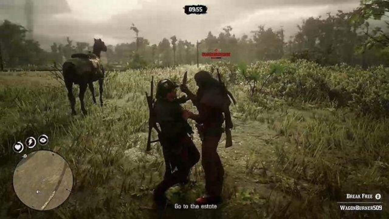 RDR2 - Bringing a knife to a gun fight