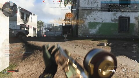 Call of Duty: Modern Warfare flash banged and still got the kill