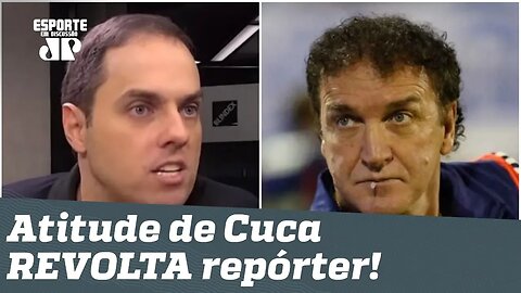 "Aí NÃO DÁ!" Atitude de Cuca REVOLTA repórter após novo empate do São Paulo!