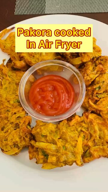 Air fryer ￼Pakora