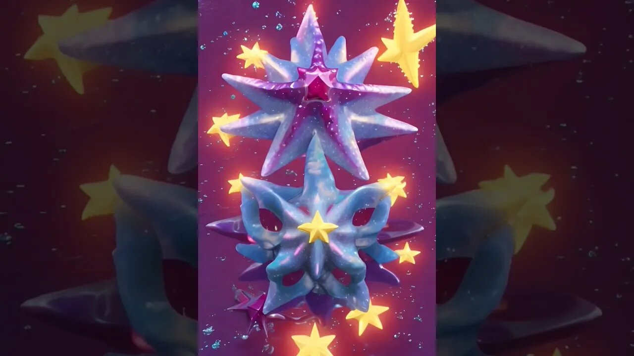 AI generated Starmie #whosthatpokemon #pokemon