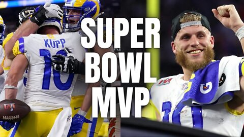 Cooper Kupp Wins Super Bowl MVP | INCREDIBLE Season And Story For The Rams WR