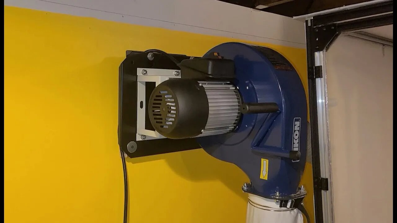 Our RIKON Power Tools 1HP Portable Dust Collector Setup