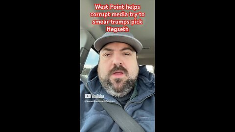 West Point helps corrupt media try to smear trumps pick Hegseth