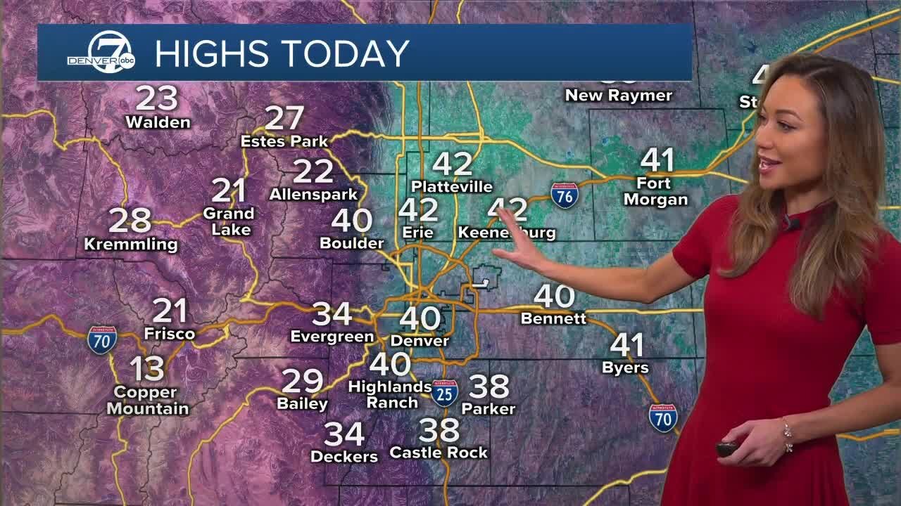Sunday morning forecast